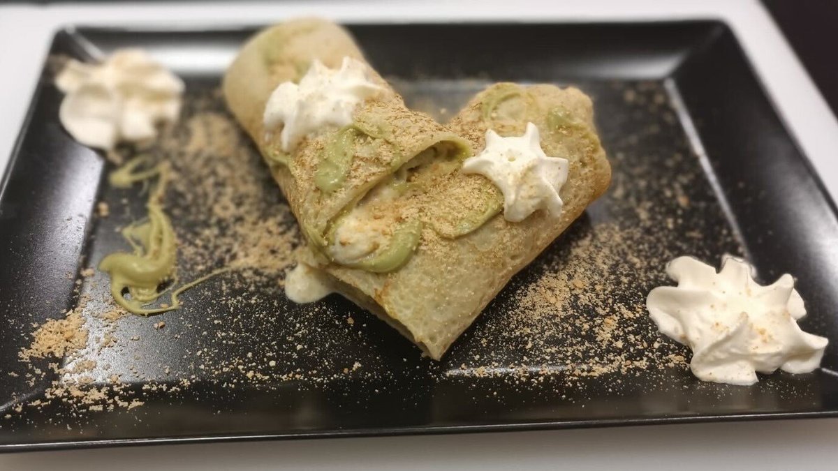 Pistachio palačinka