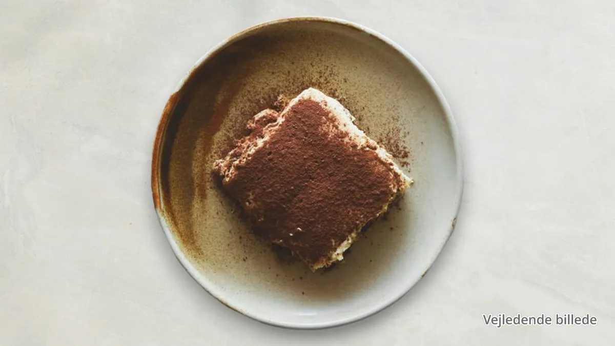 Hjemmelavet tiramisu