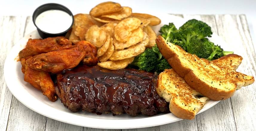 **DOCKSIDE RIB and WING PLATTER