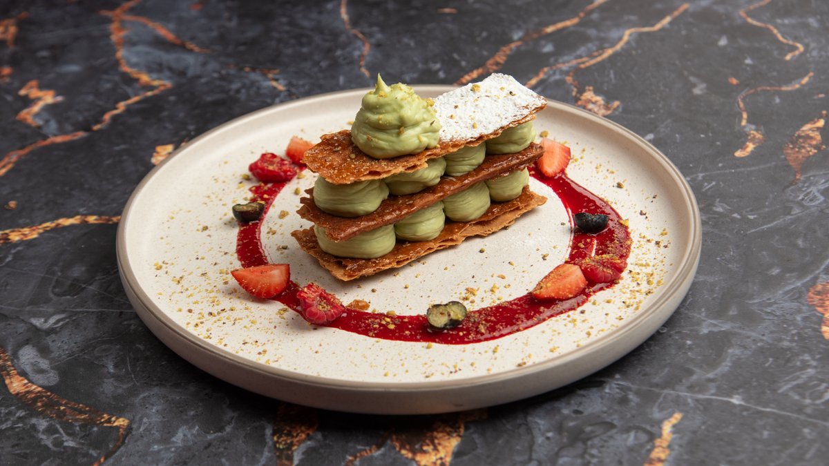 Millefeuille Pistachio