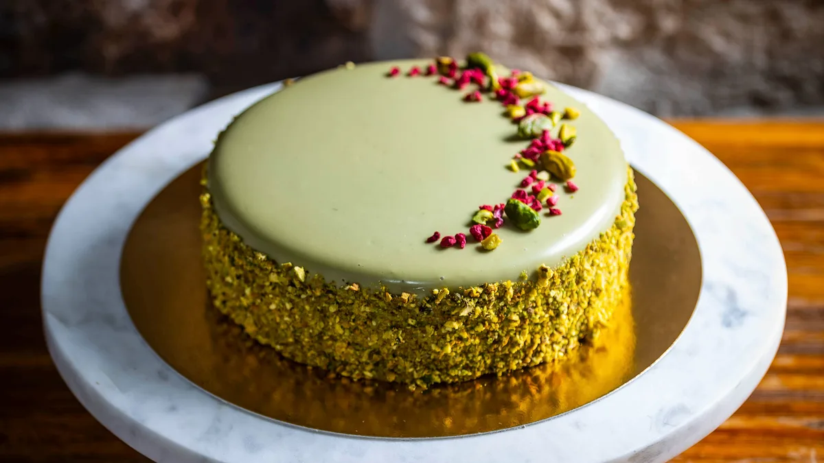 Green Sacher (cukormentes) torta - 10 szeletes