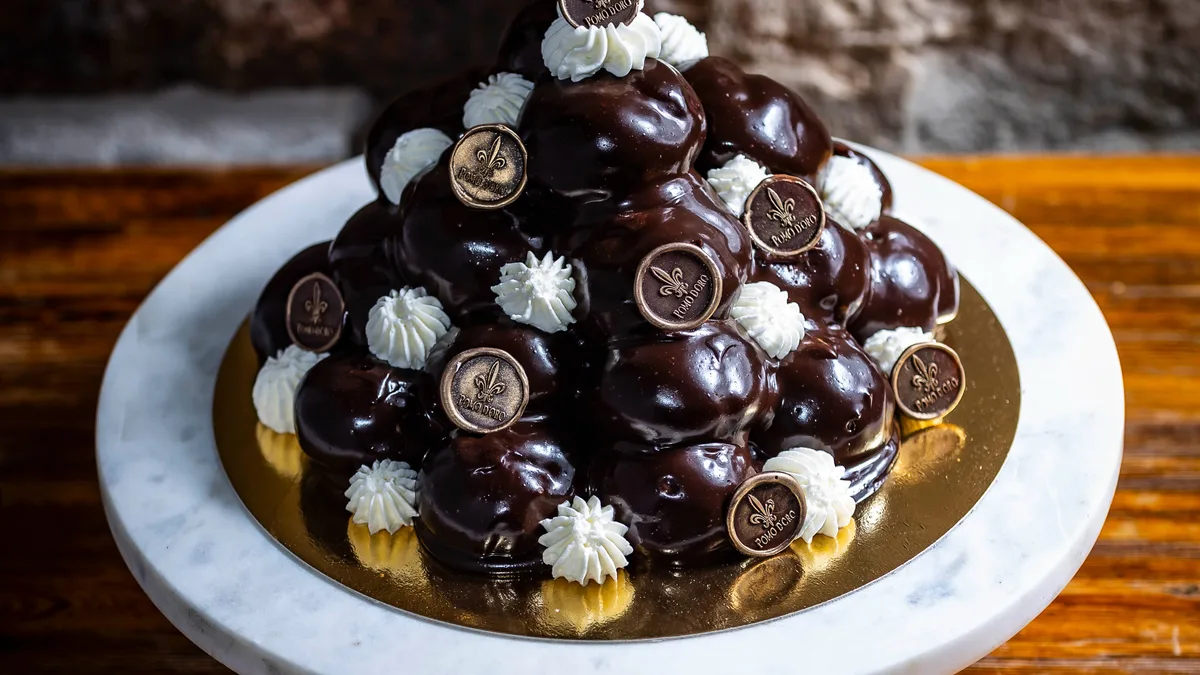 Profiterol trota - 10 szeletes