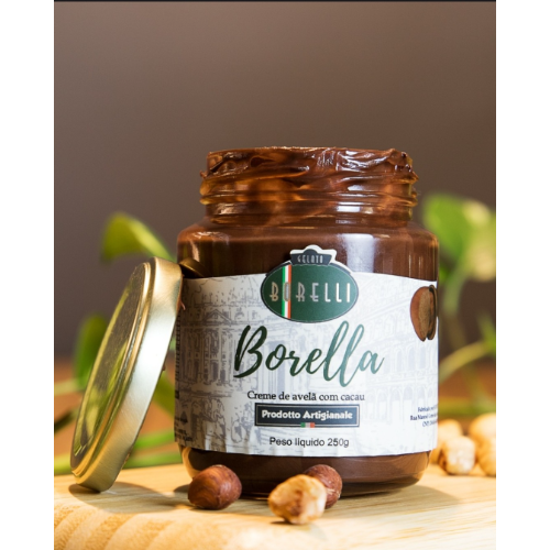 Borella Creme de Avelã com Cacau Artesanal