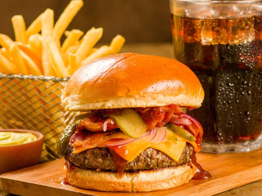 Combo Bacon Burger Barbecue