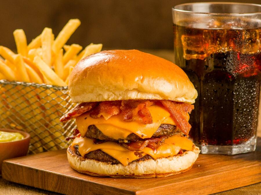 Combo Double Cheese Burger