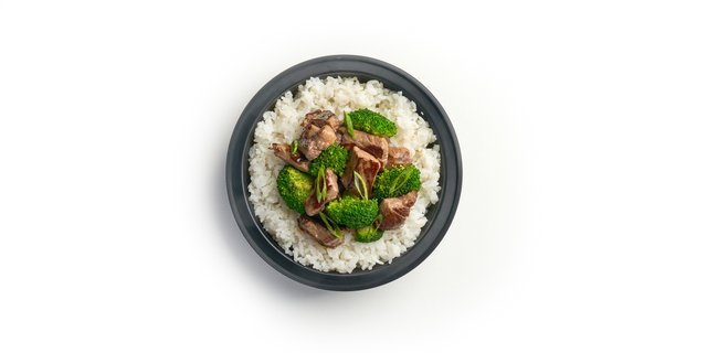 Individual Beef and Broccoli Bowl