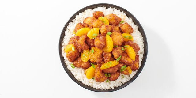 Individual Orange Chicken Bowl