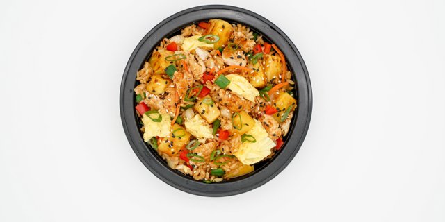 Individual Teriyaki Fried Rice Bowl