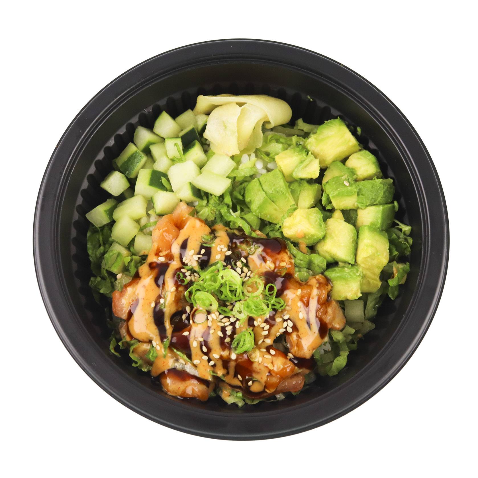 Salmon Kabuki Poke Bowl