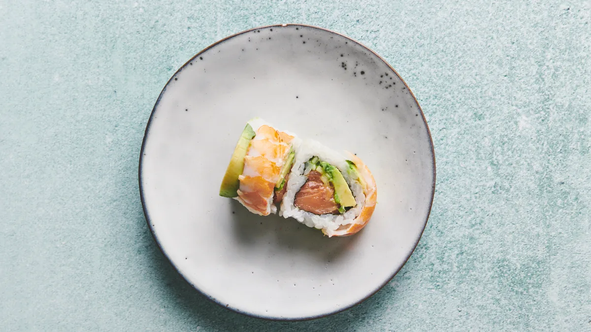 Special Maki Pink Dragon Roll