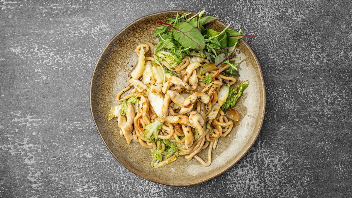 Yaki Udon Med Kylling