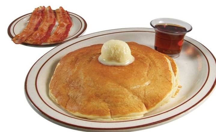 2 Wheatcakes with Breakfast Meat