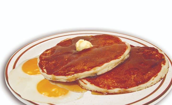 2 Wheatcakes with Eggs
