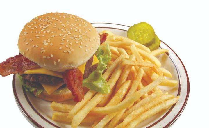 Bacon Double Cheeseburger Combo