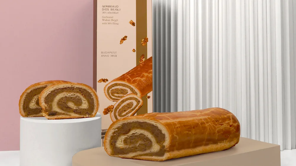 Gerbeaud Diós bejgli 500g díszdobozban