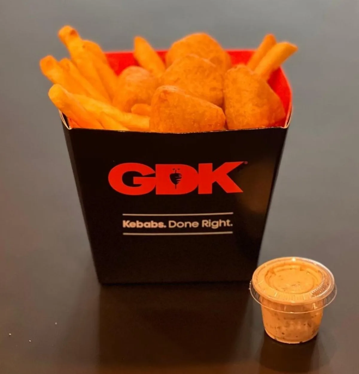 Meny 10 - Snackbox Pommes Chilicheese Meny