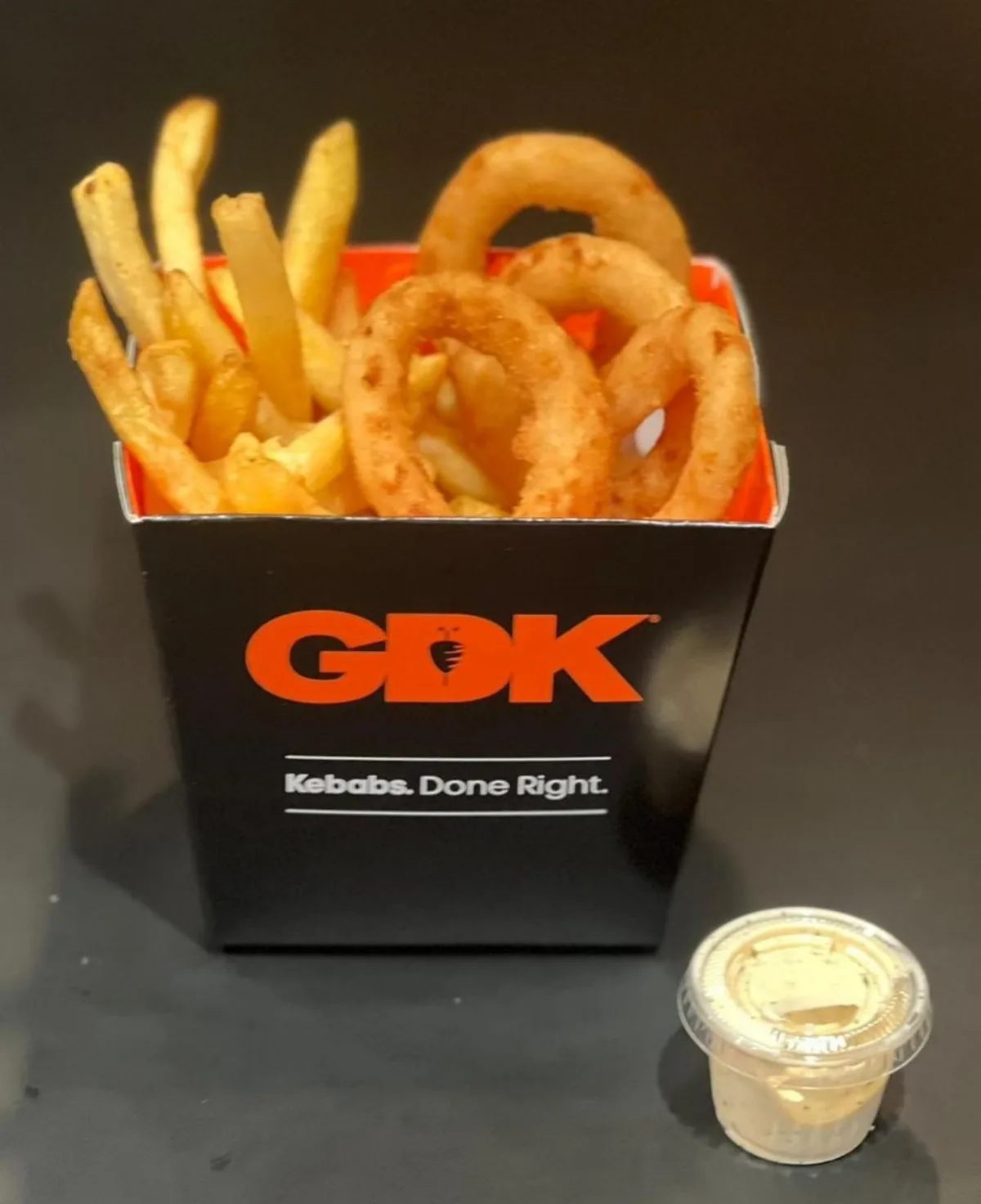 Meny 11 - Snackbox Pommes Lökringar Meny