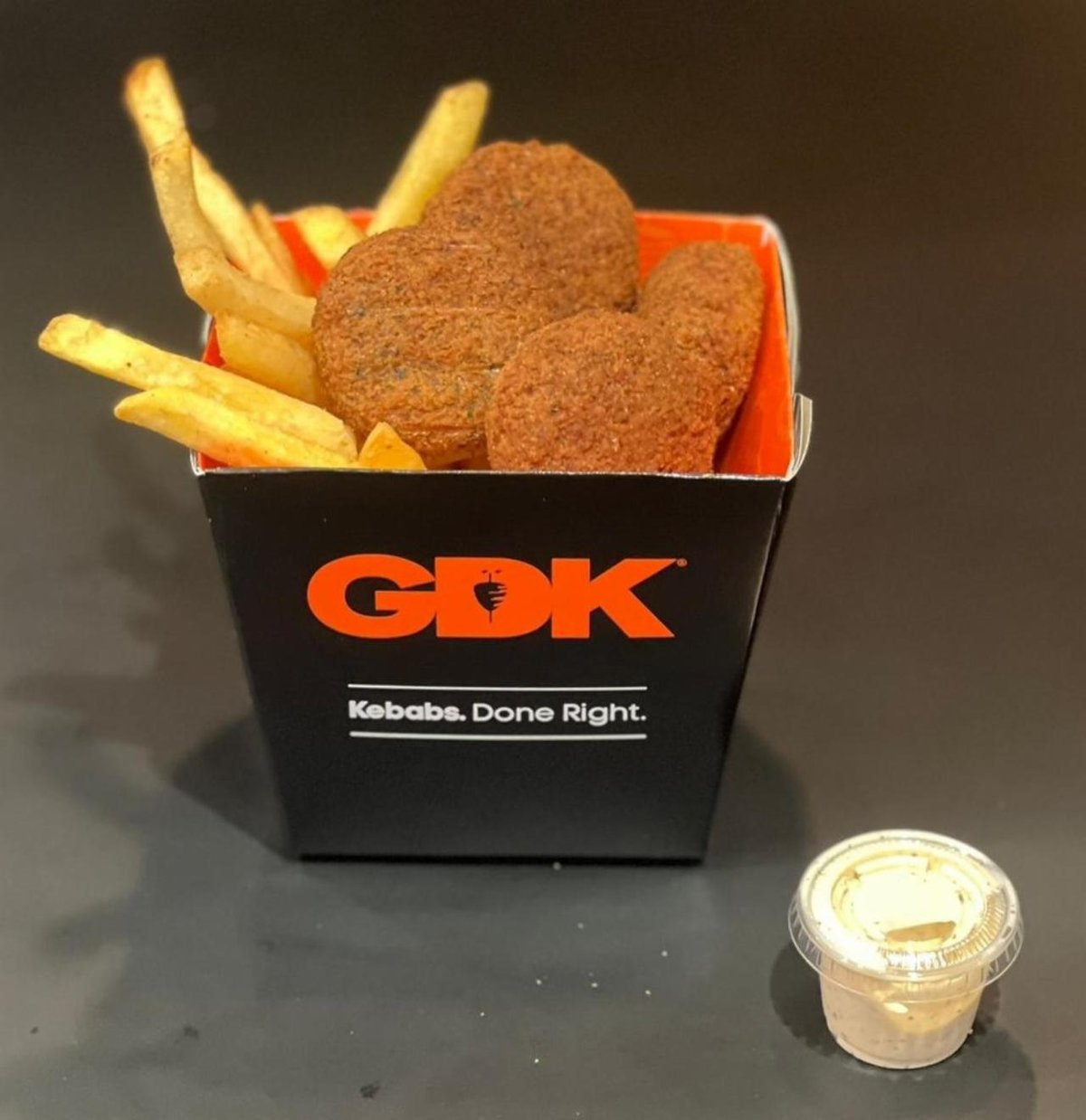 Snackbox Pommes Falafel