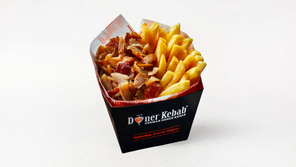 Döner Box Med Pommes