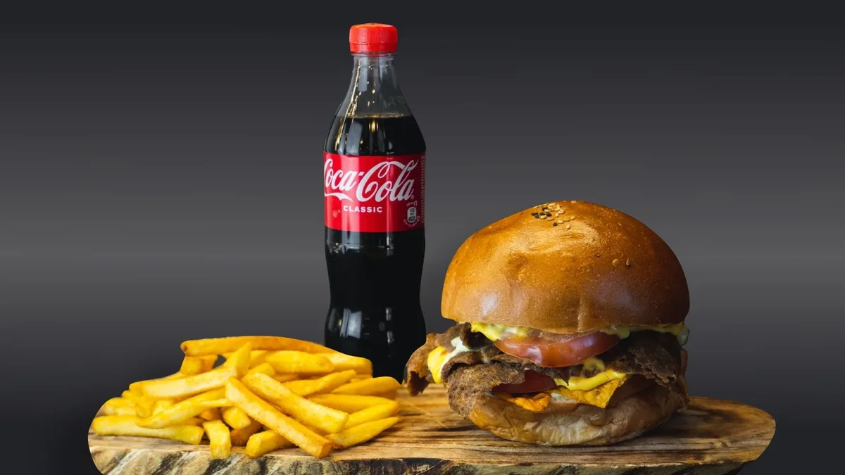 Burger Combo, говядина