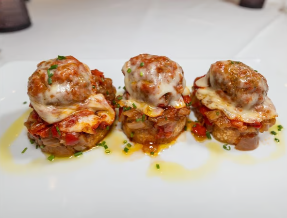 Meatball Crostini