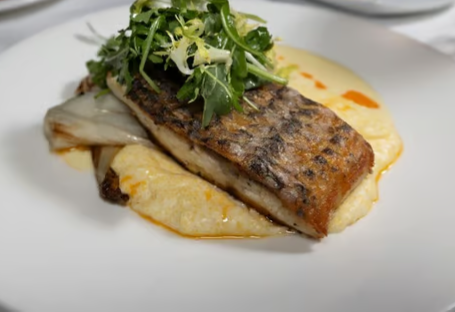 Seared Striped Bass