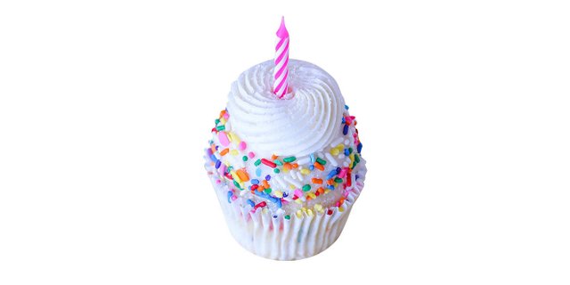 Birthday Surprise Cupcake