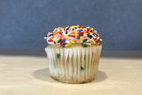 Confetti Fun Cupcake