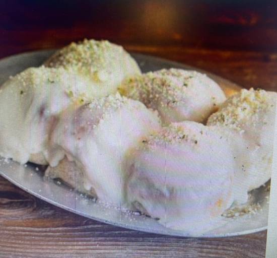 Garlic rolls with cheese (6)