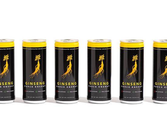 Ginseng Force Energy 8 oz can - 6 Pack
