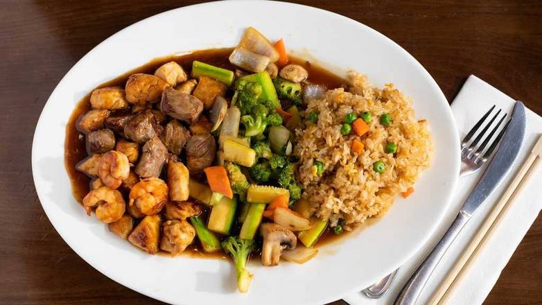 Chicken and Sirloin Steak Hibachi