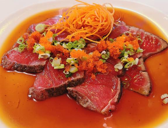 Peppered Tuna Tataki