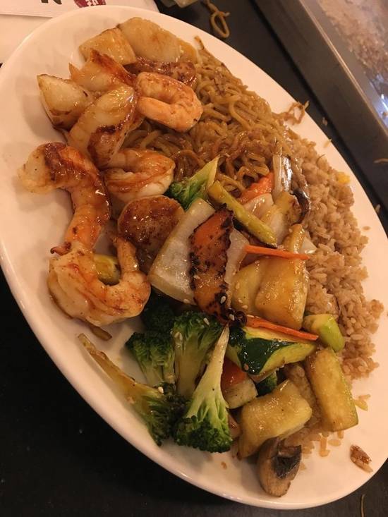 Shrimp and Scallop Hibachi