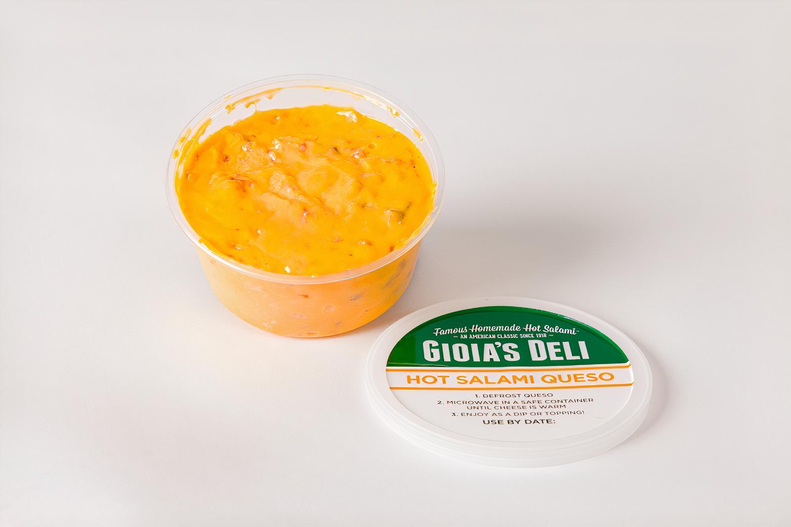 Frozen Hot Salami Queso