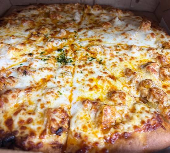 Grilled Buffalo Pizza