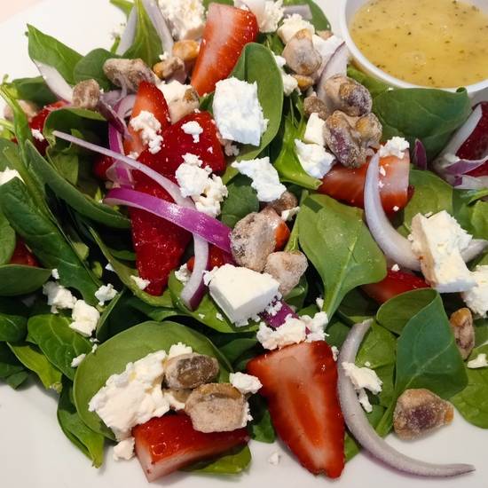 Spinach and Strawberry