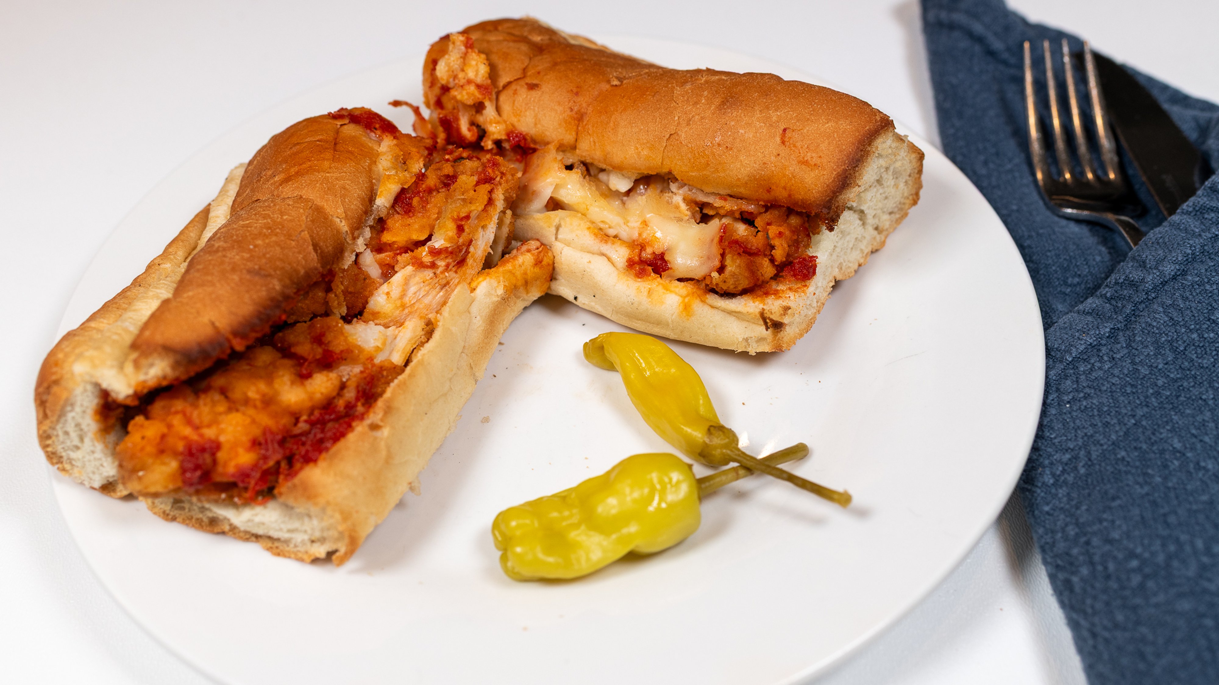 1. Chicken Parmesan Sub