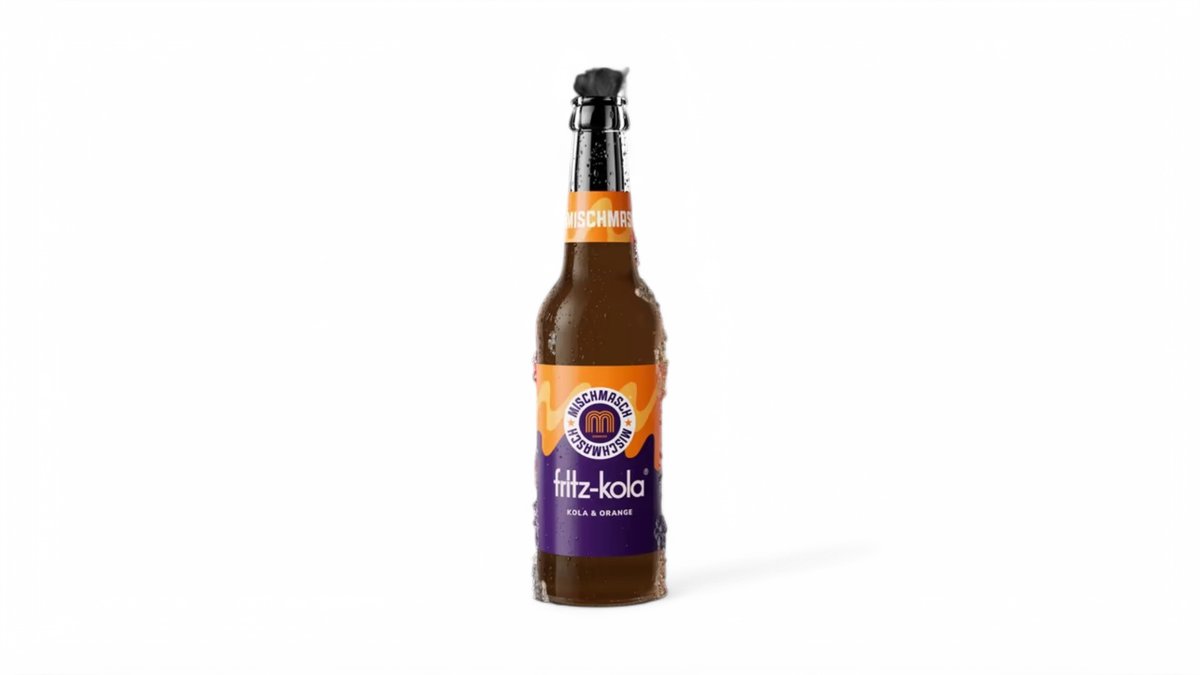 fritz-kola mischmasch kola + orange 0,33l