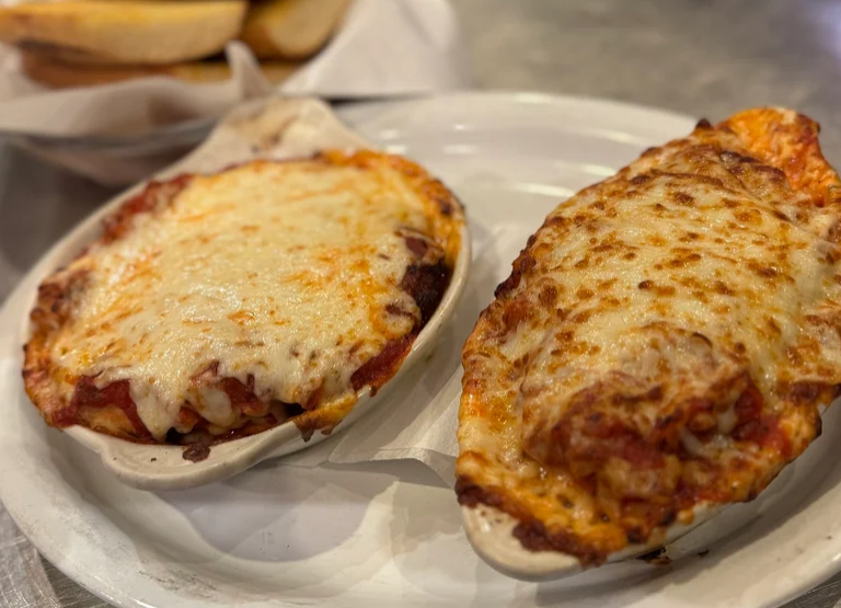 Chicken Parmesan + Lasagna combo