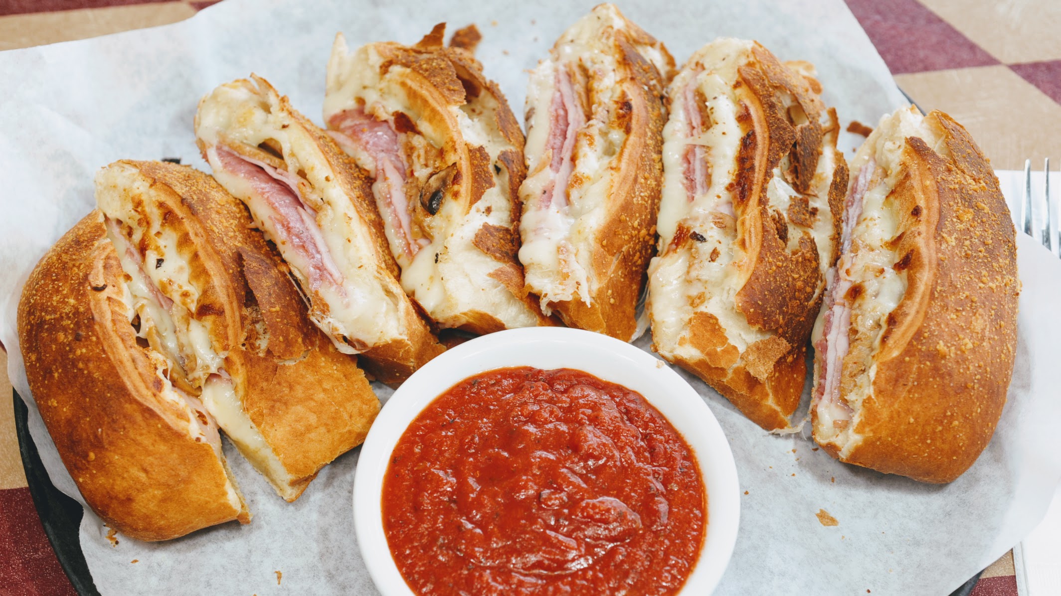 Three Meat Stromboli