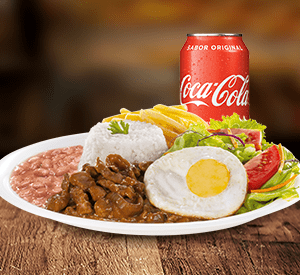 Brasileirão Picadinho Carne +coca+brinde