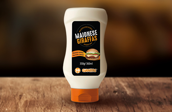 Maionese Giraffas 350g Bom