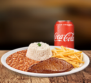 Tradicional Biffão  + Coca-cola