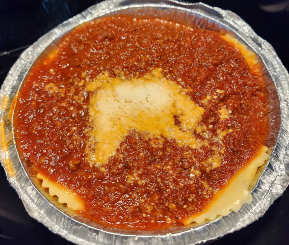 Cheese Ravioli with Meat Sauce