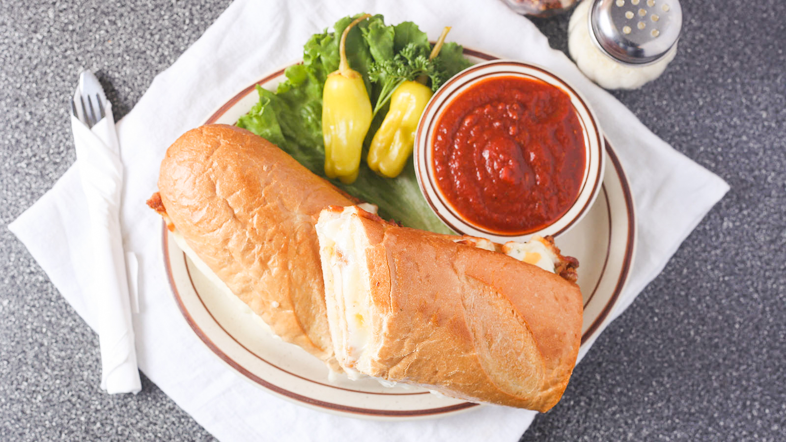 Chicken Parmigiana Sandwich