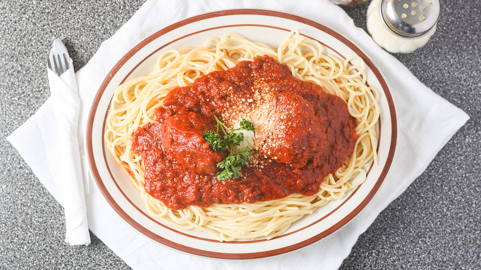 SR/JR Spaghetti with Meat Sauce