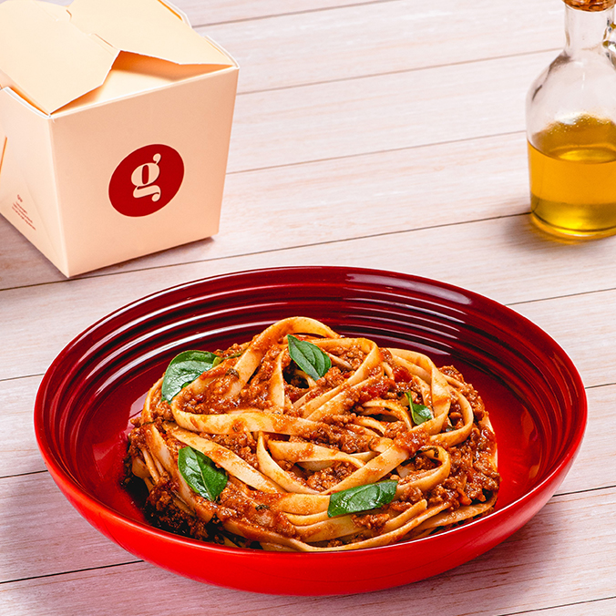 Fettuccine à Bolonhesa