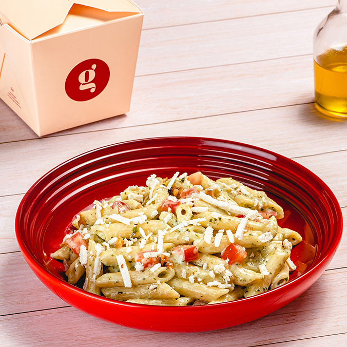 Penne Caprese com Ricota