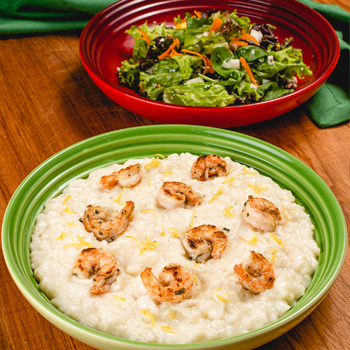 Risoto à Sua Escolha + Salada Pequena