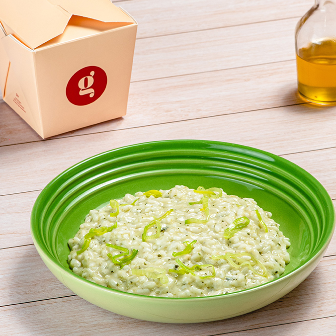 Risoto com Pesto
